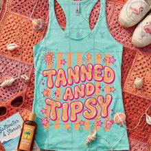 Load image into Gallery viewer, Tanned &amp; Tipsy Stripes TRANSFER HMWK APR 26
