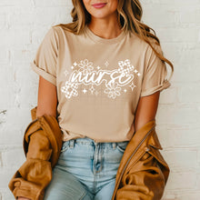 Load image into Gallery viewer, Nurse Checkered Flower Color Dropdown TRANSFER CSC APR 25
