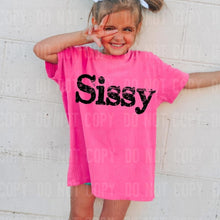 Load image into Gallery viewer, Bubba Or Sissy Distressed Color DROPDOWN TRANSFER SBB SEPT 25
