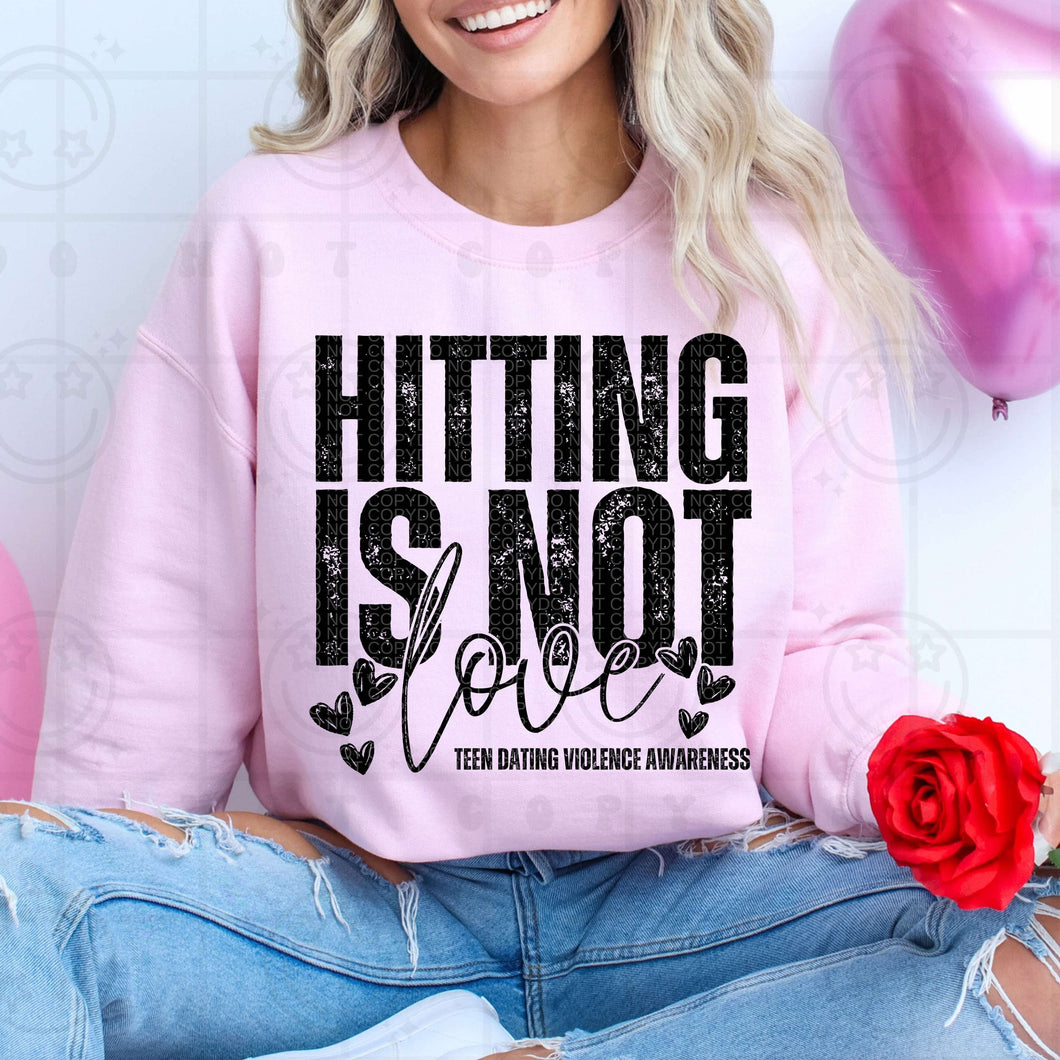 Hitting Is Not Love TRANSFER HMWK JAN 25