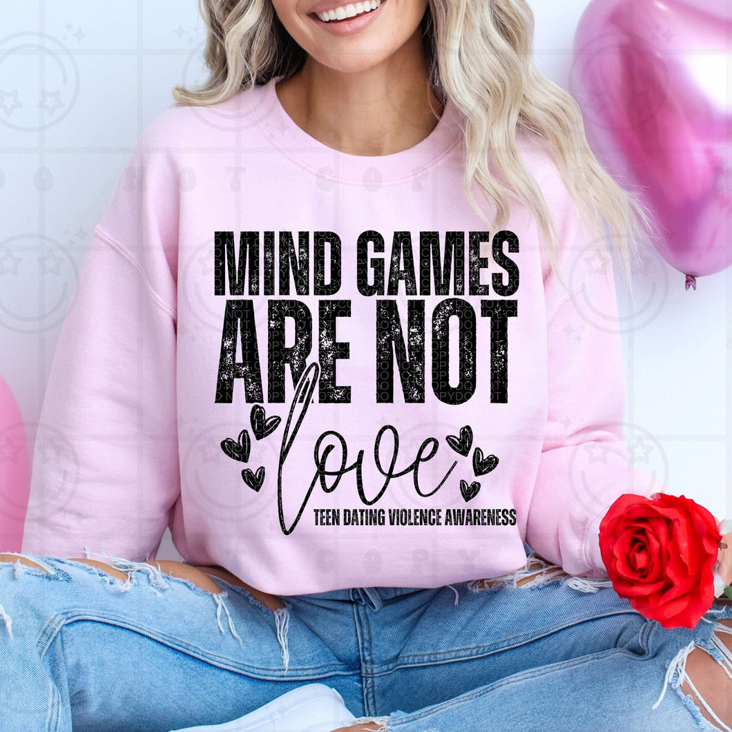 Mind Games Are Not Love TRANSFER HMWK JAN 25