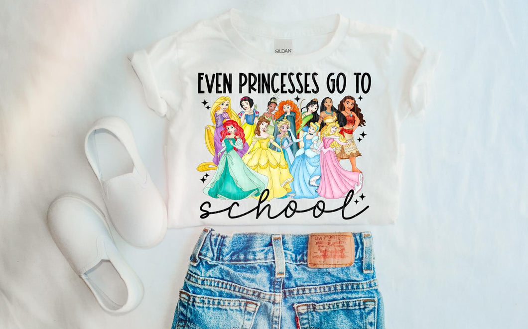 Even Princesses Go To School TRANSFER LYT