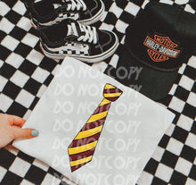 Load image into Gallery viewer, Pot_er Tie DROPDOWN TRANSFER RTD JUNE 25 BACK TO MAGIC SCHOOLS COLLAB RHD X RTD
