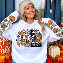 Load image into Gallery viewer, Cozy Season Fall Vibes Plaid With SLEEVE OPTION DROPDOWN TRANSFER CSC AUG 25
