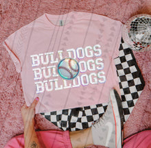 Load image into Gallery viewer, Baseball Mascots Stacked Faux Embroidery DROPDOWN TRANSFER TGG 24
