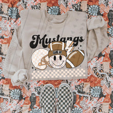 Load image into Gallery viewer, Retro Football Mascots Checkered DROPDOWN TRANSFER TGG
