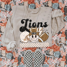Load image into Gallery viewer, Retro Football Mascots Checkered DROPDOWN TRANSFER TGG
