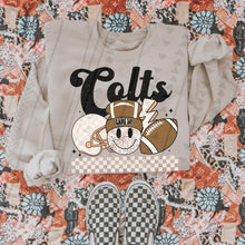 Load image into Gallery viewer, Retro Football Mascots Checkered DROPDOWN TRANSFER TGG
