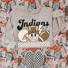 Load image into Gallery viewer, Retro Football Mascots Checkered DROPDOWN TRANSFER TGG
