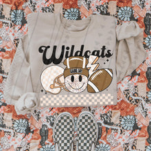 Load image into Gallery viewer, Retro Football Mascots Checkered DROPDOWN TRANSFER TGG
