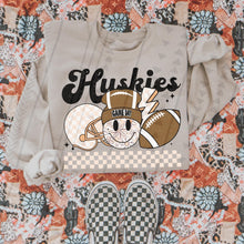 Load image into Gallery viewer, Retro Football Mascots Checkered DROPDOWN TRANSFER TGG
