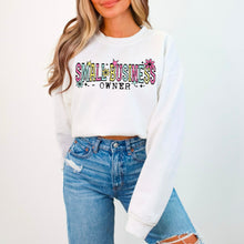 Load image into Gallery viewer, Small Business Owner Varsity Distressed Color DROPDOWN TRANSFER CSC AUG 25
