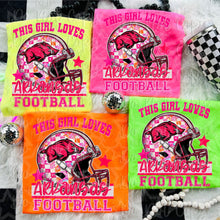 Load image into Gallery viewer, This Girl Loves Football Team Dropdown TRANSFER VIRGO JUNE 25
