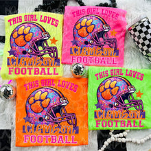 Load image into Gallery viewer, This Girl Loves Football Team Dropdown TRANSFER VIRGO JUNE 25
