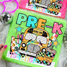 Load image into Gallery viewer, Bright School Bus Grades With Teacher Dropdown TRANSFER VIRGO JUNE 25

