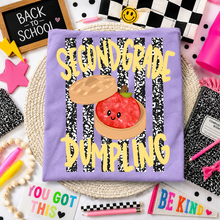 Load image into Gallery viewer, Back To School Dumpling Grades Stripes DROPDOWN TRANSFER TCC JULY 26

