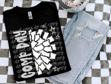 Load image into Gallery viewer, Black And White Dottie School Grades Titles/Sports Alpha DROPDOWN TRANSFER PHDC JUNE
