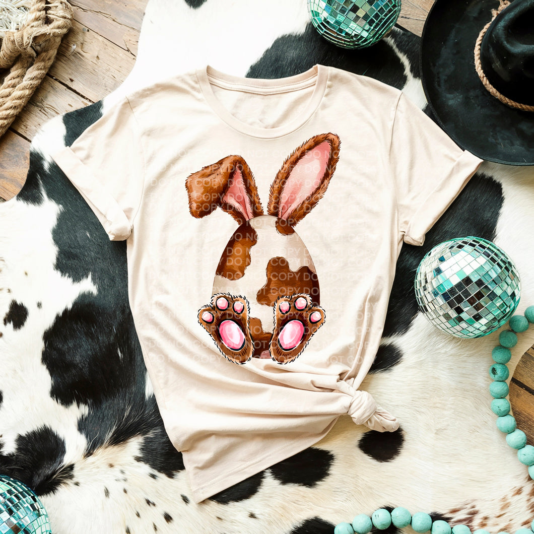 Easter Eggs With Ears And Feet DROPDOWN TRANSFER SCG MAR
