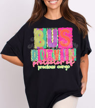 Load image into Gallery viewer, Bus Driver Protector Of Precious Cargo Neon Multi-Print Letters TRANSFER CST JAN 26
