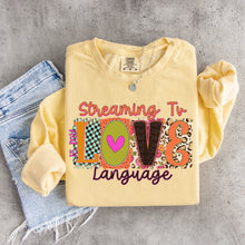 Load image into Gallery viewer, Streaming TV Is My Love Language TRANSFER VIRGO JAN 26
