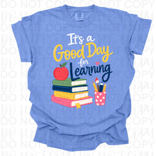 Load image into Gallery viewer, It's A Good Day For Learning Book Stack Polka Dot Pencil Cup TRANSFER UAC JUNE 26
