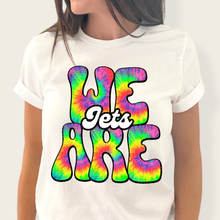 Load image into Gallery viewer, We Are Rainbow Tie Dye Mascot DROPDOWN TRANSFER
