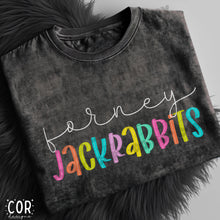 Load image into Gallery viewer, Neon Bright Line Jackrabbits DROPDOWN TRANSFER COR
