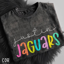 Load image into Gallery viewer, Neon Bright Line Jaguars DROPDOWN TRANSFER COR
