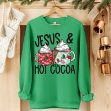 Load image into Gallery viewer, Jesus And Hot Cocoa Double Christmas Mugs TRANSFER SDD NOV 25
