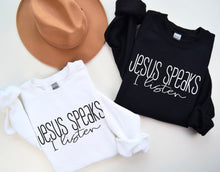 Load image into Gallery viewer, Jesus Speaks I Listen DROPDOWN TRANSFER SDD AUGUST
