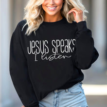 Load image into Gallery viewer, Jesus Speaks I Listen DROPDOWN TRANSFER SDD AUGUST
