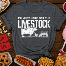 Load image into Gallery viewer, I'm Just Here For The Livestock Color DROPDOWN TRANSFER REVEL JUNE 26
