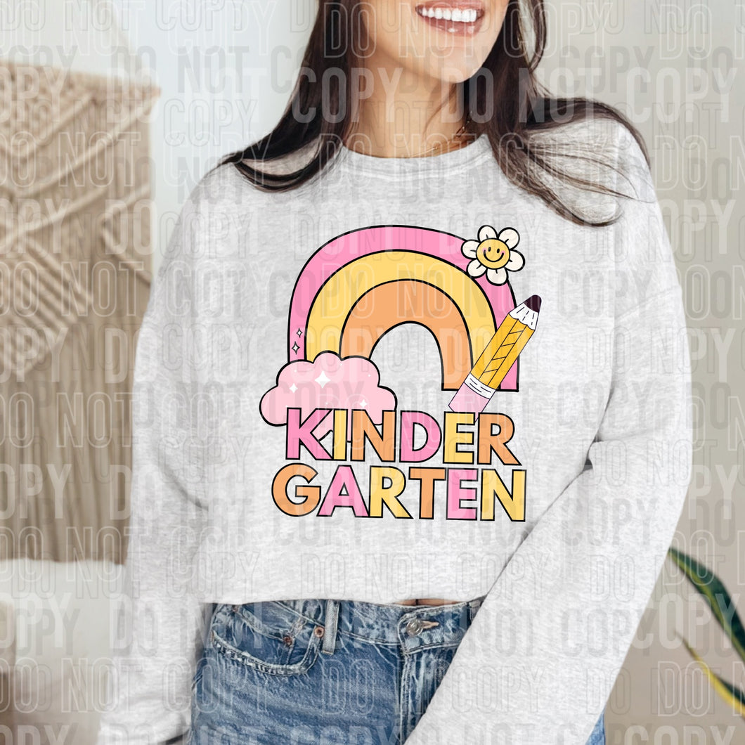 Grades Pastel Rainbow Dropdown TRANSFER SBB