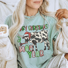 Load image into Gallery viewer, Merry Christmas And Moo Year TRANSFER KAYNDI
