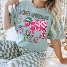 Load image into Gallery viewer, Merry Christmas And Moo Year TRANSFER KAYNDI

