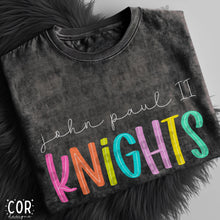 Load image into Gallery viewer, Neon Bright Line Knights DROPDOWN TRANSFER COR

