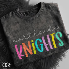 Load image into Gallery viewer, Neon Bright Line Knights DROPDOWN TRANSFER COR
