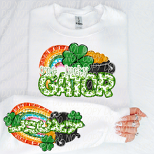 Load image into Gallery viewer, One Lucky Mascots Dropdown With SLEEVE OPTION TRANSFER CSD JAN 25
