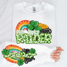 Load image into Gallery viewer, One Lucky Mascots Dropdown With SLEEVE OPTION TRANSFER CSD JAN 25
