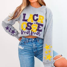 Load image into Gallery viewer, Lacrosse Mama Star Sleeves  TRANSFER sdd
