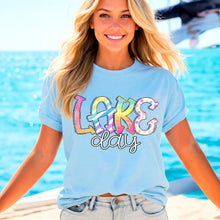 Load image into Gallery viewer, Lake Days Pastel Rainbow TRANSFER SDD MAR
