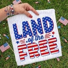 Load image into Gallery viewer, Land Of The Free Stars And Stripes Flag Alpha TRANSFER UAC MAY 26
