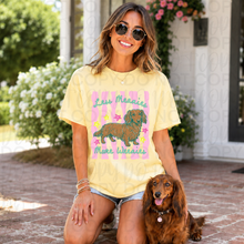 Load image into Gallery viewer, Dog Mom Wavy Pink Stripes Breed DROPDOWN TRANSFER UAC 26
