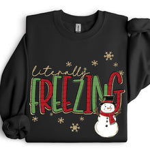 Load image into Gallery viewer, Literally Freezing Gold Glitter Shadow &amp; Snowman TRANSFER SDD NOV 25
