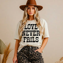 Load image into Gallery viewer, Love Never Fails Stars Color DROPDOWN TRANSFER SDD NOV 25
