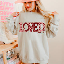 Load image into Gallery viewer, Loved Red Letters TRANSFER SDD
