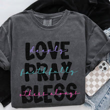 Load image into Gallery viewer, Love Pray Bless TRANSFER SDD May
