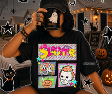 Load image into Gallery viewer, Slasher Comic Strip Distressed Option DROPDOWN TRANSFER CARTER AUG 26
