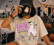 Load image into Gallery viewer, Pretty Ghouls Walk Like This Dog Cat DROPDOWN TRANSFER CARTER JULY 26
