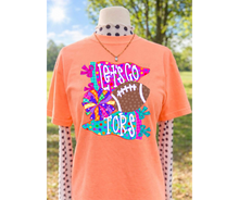 Load image into Gallery viewer, Let's Go Bright Polka Dot Pennants Mascot DROPDOWN TRANSFER CARTER JULY/AUG 26
